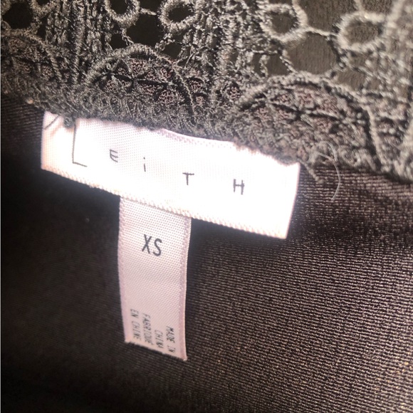 Black Lace Leith Shift Dress - Picture 5 of 6